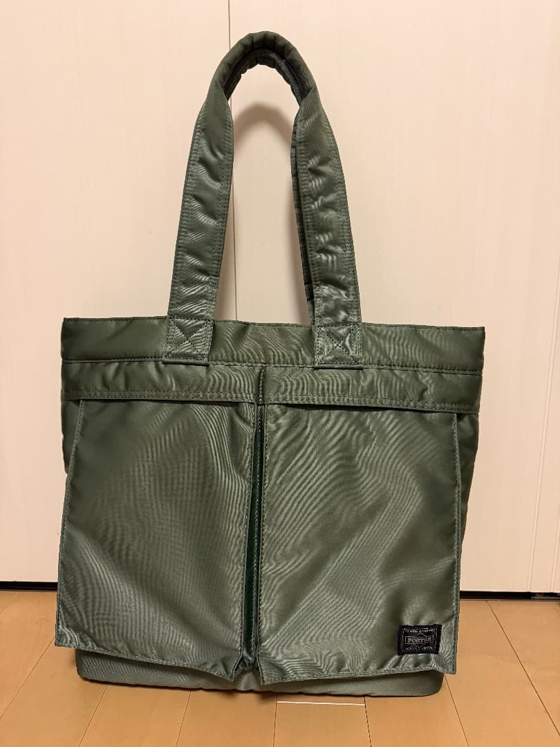 終了間近です【美品】PORTER ポーター TANKER セージグリーン