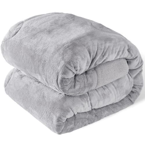 アイリスプラザ 掛け布団 シープボア 毛布 3層構造でふんわりあったか 洗濯機p
