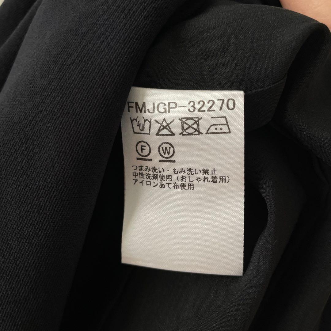 美品　定価3万　ミッシェルクラン　リネンライクロングジレ