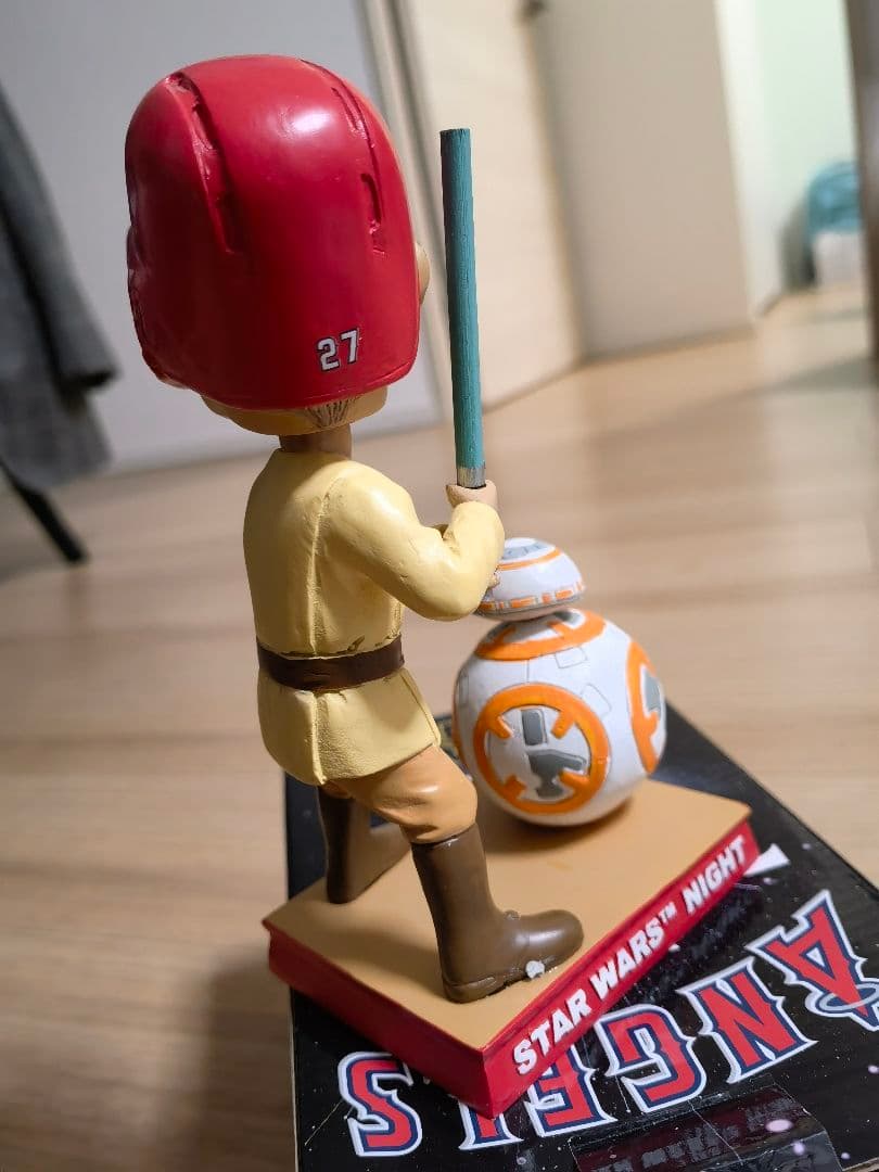 マイク・トラウト スターウォーズBB-8 ボブルヘッド