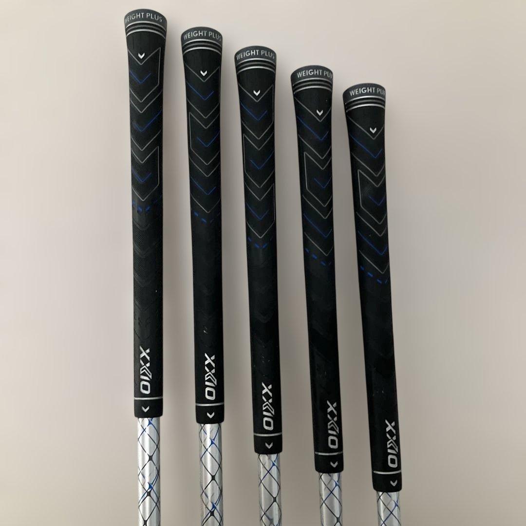 格安◆ゼクシオクロス5本セット、カーボン(S)