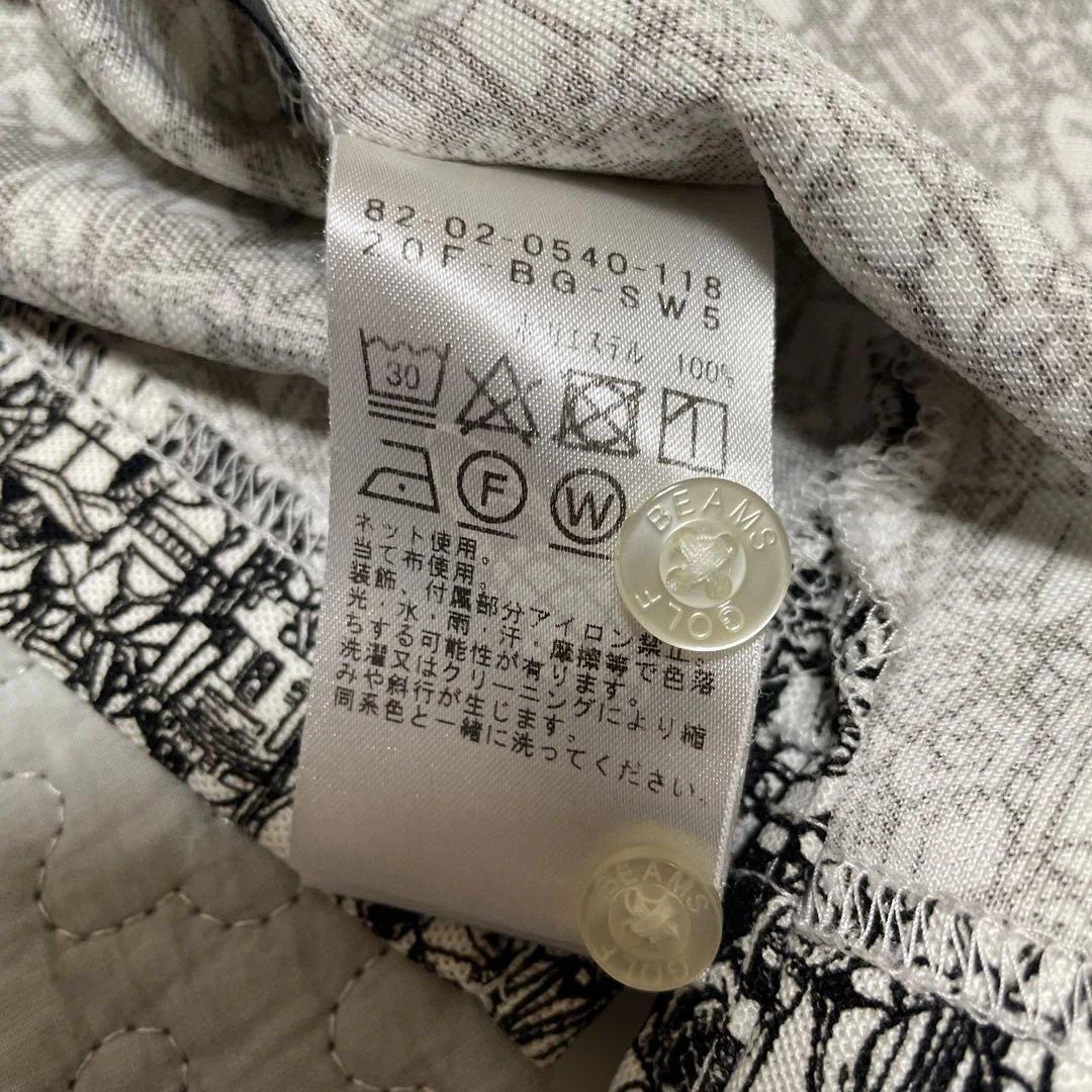 【希少/日本製】ビームスゴルフ×スターウォーズ コラボ ポロシャツ M 総柄