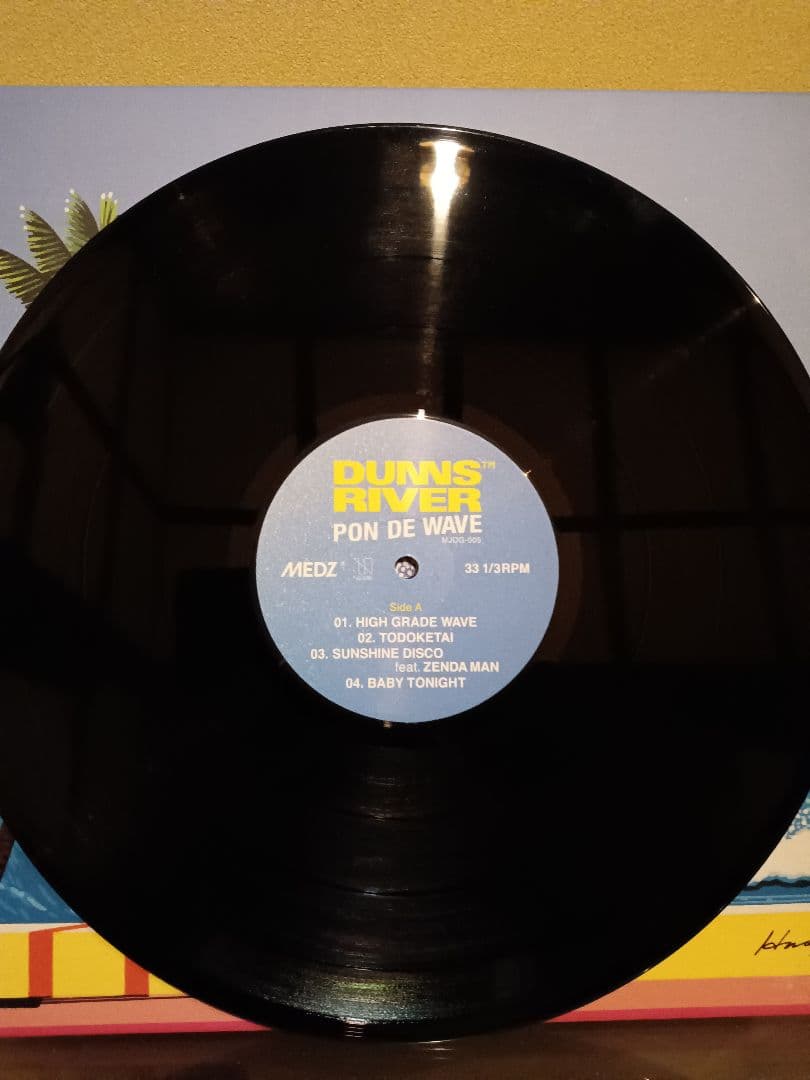 DUNN'S  PON DE WAVE LPレコード どんずりばー