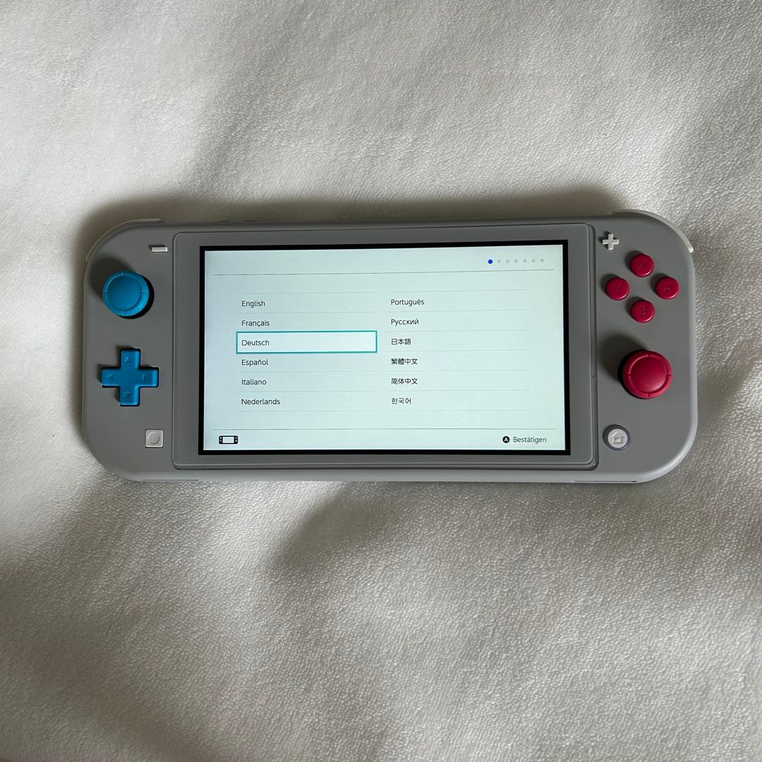 美品　Nintendo Switch Lite ポケモンデザイン グレー　本体