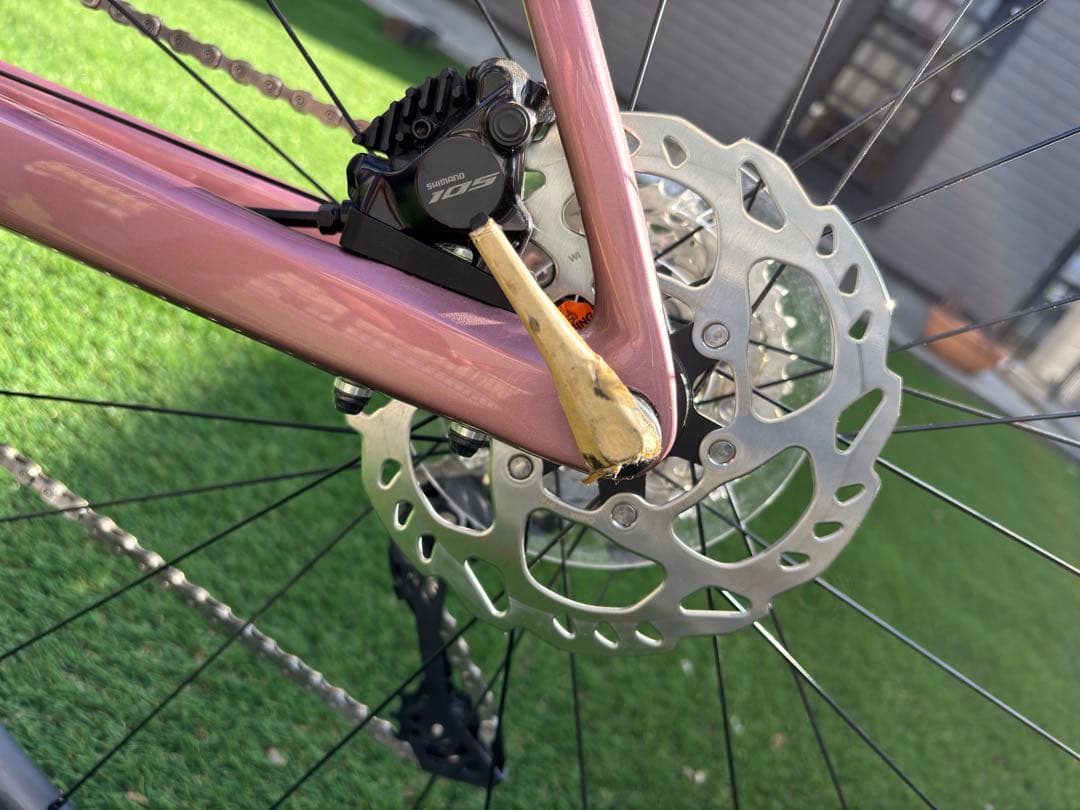 カーボンフレーム ピンク ロードバイク