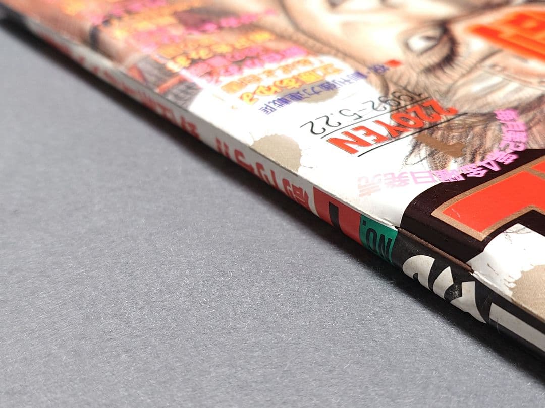 ヤングアニマル1992年創刊号『ジャパン』表紙&巻頭カラー/三浦建太郎/武論尊