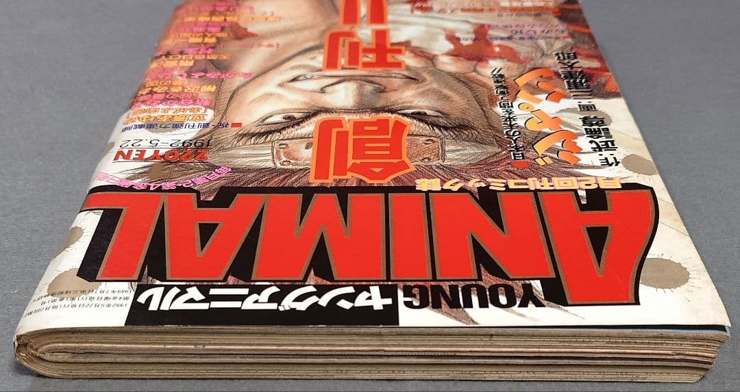 ヤングアニマル1992年創刊号『ジャパン』表紙&巻頭カラー/三浦建太郎/武論尊