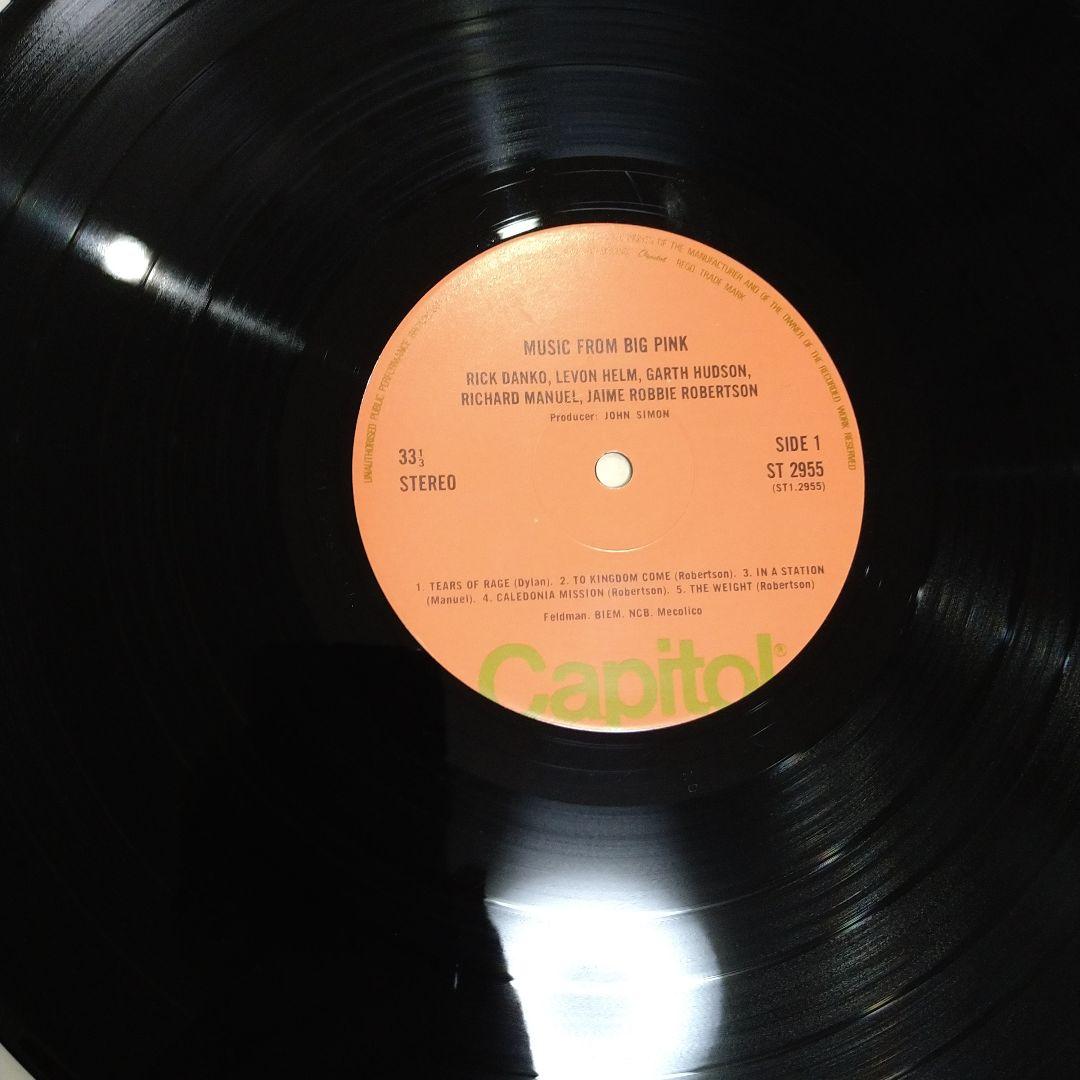 美品UK盤 The BAND ミュージック・フロム・ビッグ・ピンク