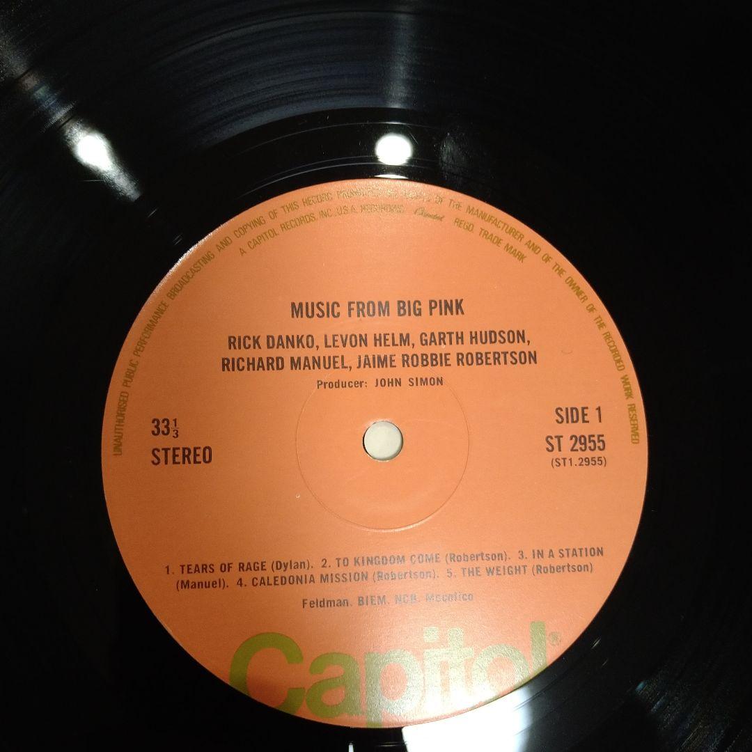 美品UK盤 The BAND ミュージック・フロム・ビッグ・ピンク