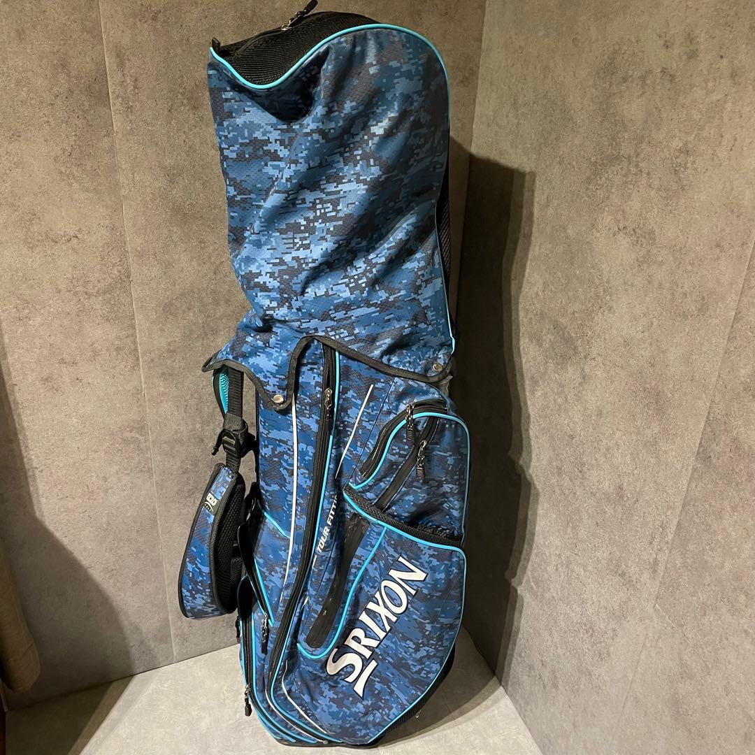 希少 スリクソン SRIXON ダンロップ　迷彩 スタンド キャディバッグ
