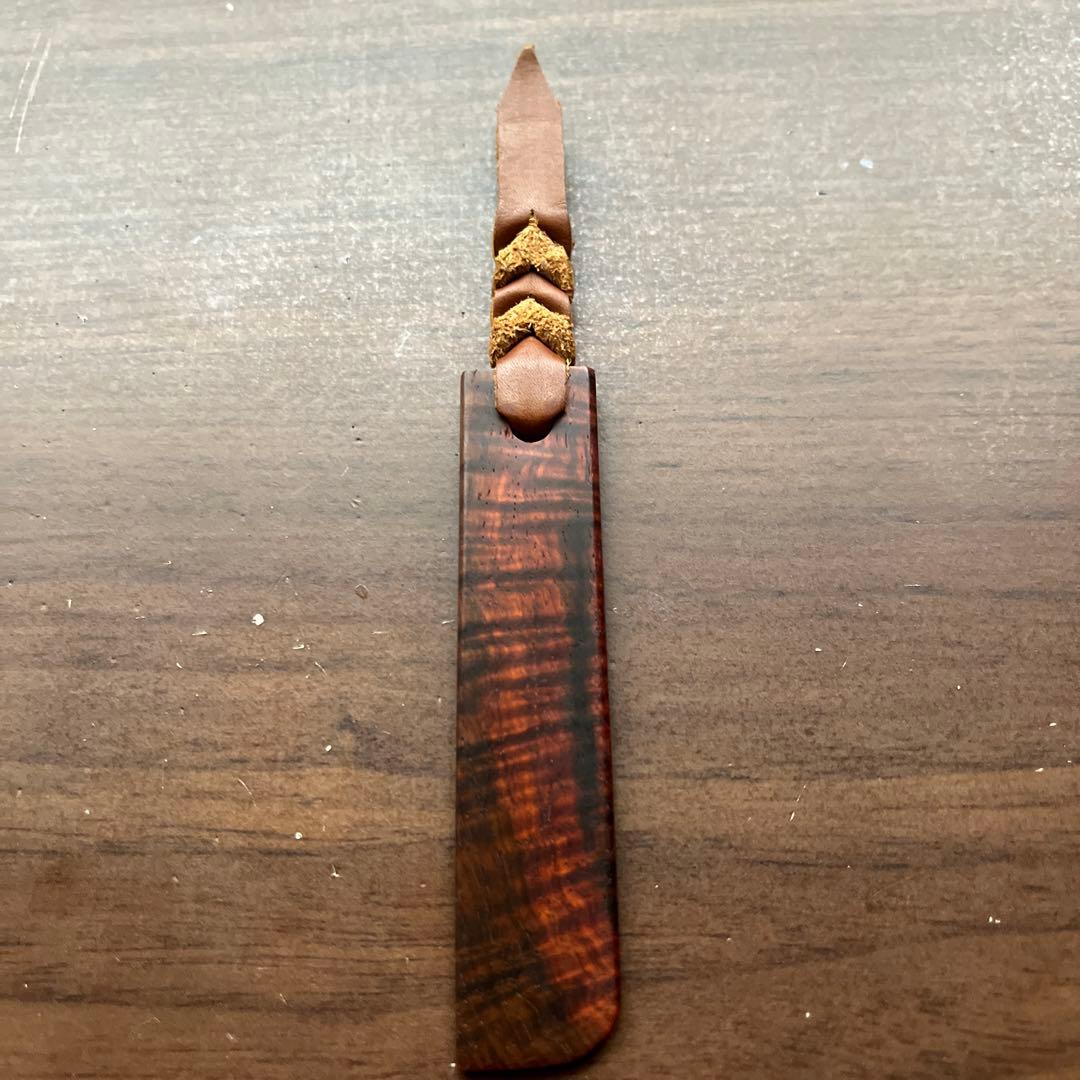 Y*i様 工房楔 黒柿孔雀杢 クローズドエンド楔 コンプロット デューエ