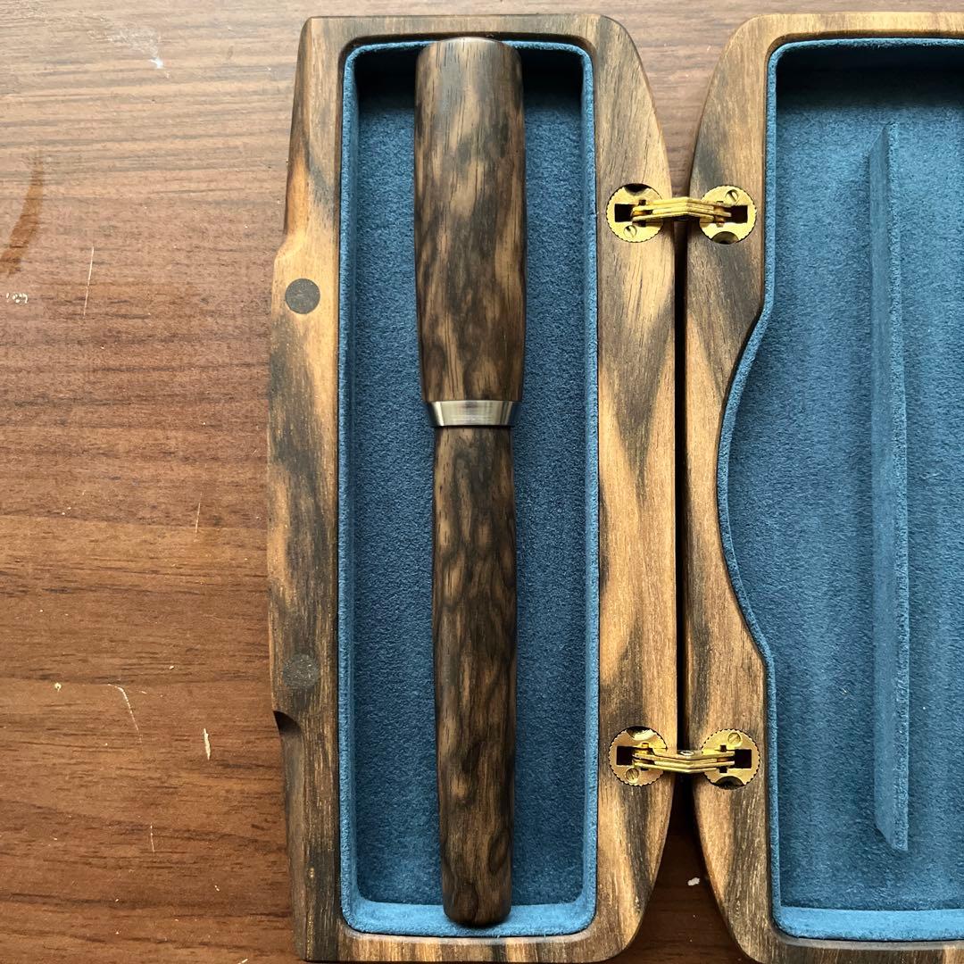 Y*i様 工房楔 黒柿孔雀杢 クローズドエンド楔 コンプロット デューエ