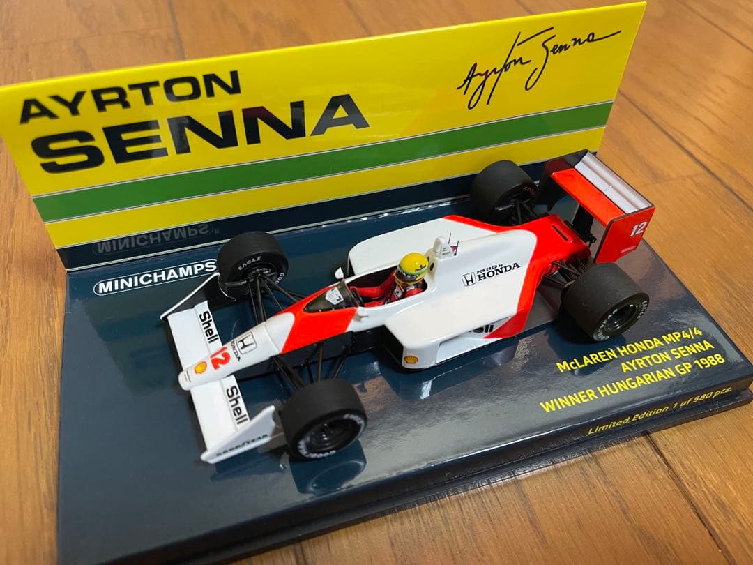 1/43 マクラーレンMP4/4 A.セナ 1988/ハンガリーGP