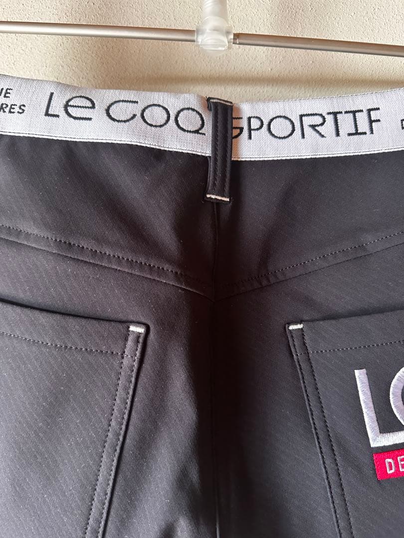 新品未使用⭐︎le coq sportif レディース ゴルフパンツ ブラック