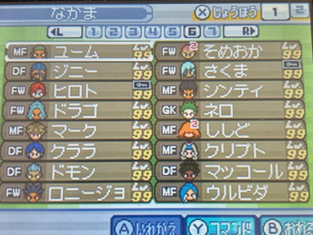 【全メンバーステータス上限突破】イナズマイレブン3世界への挑戦！！ジオーガ