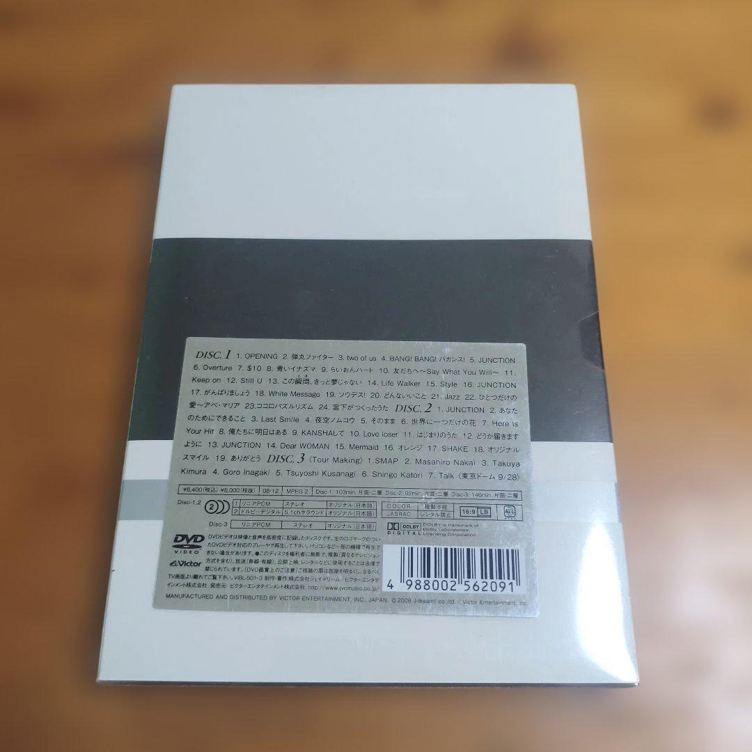 【新品未開封】SMAP　LIVE　DVD3点セット+オマケ