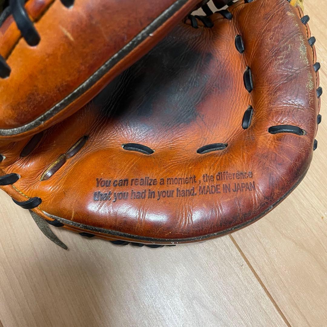 ハタケヤマ　硬式　キャッチャーミット 型付け済　即戦力