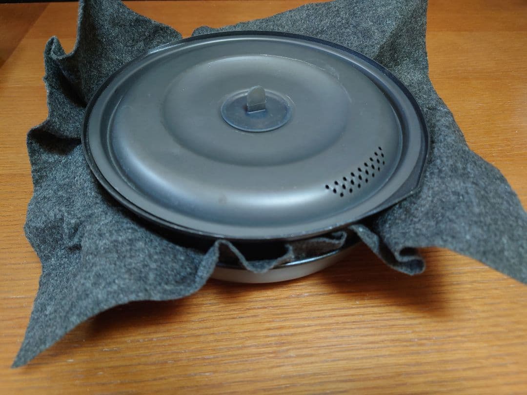 ★便利！　スノーピーク　ヤエンクッカー1500　 取手２ケ付　USED★