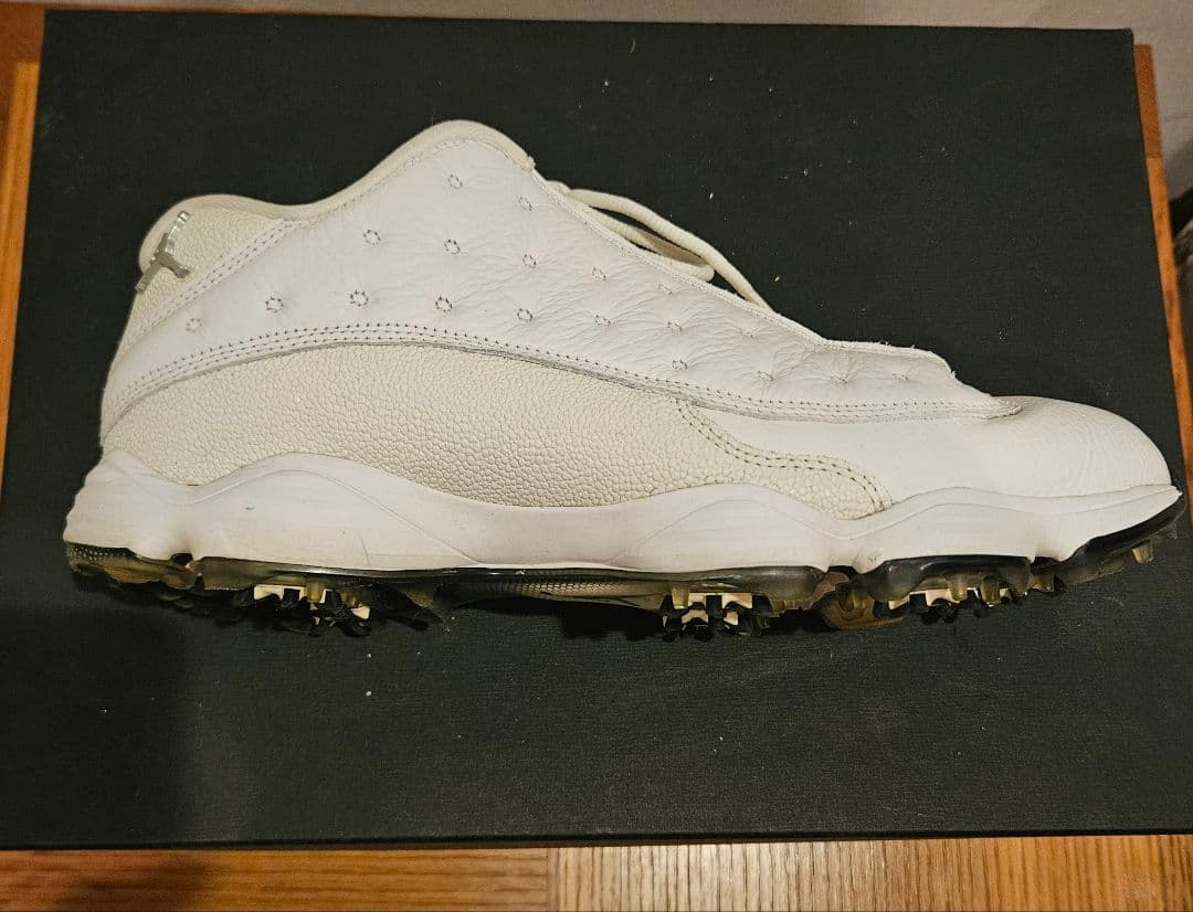 ★NIKE JORDAN13 GOLF White×ホワイト