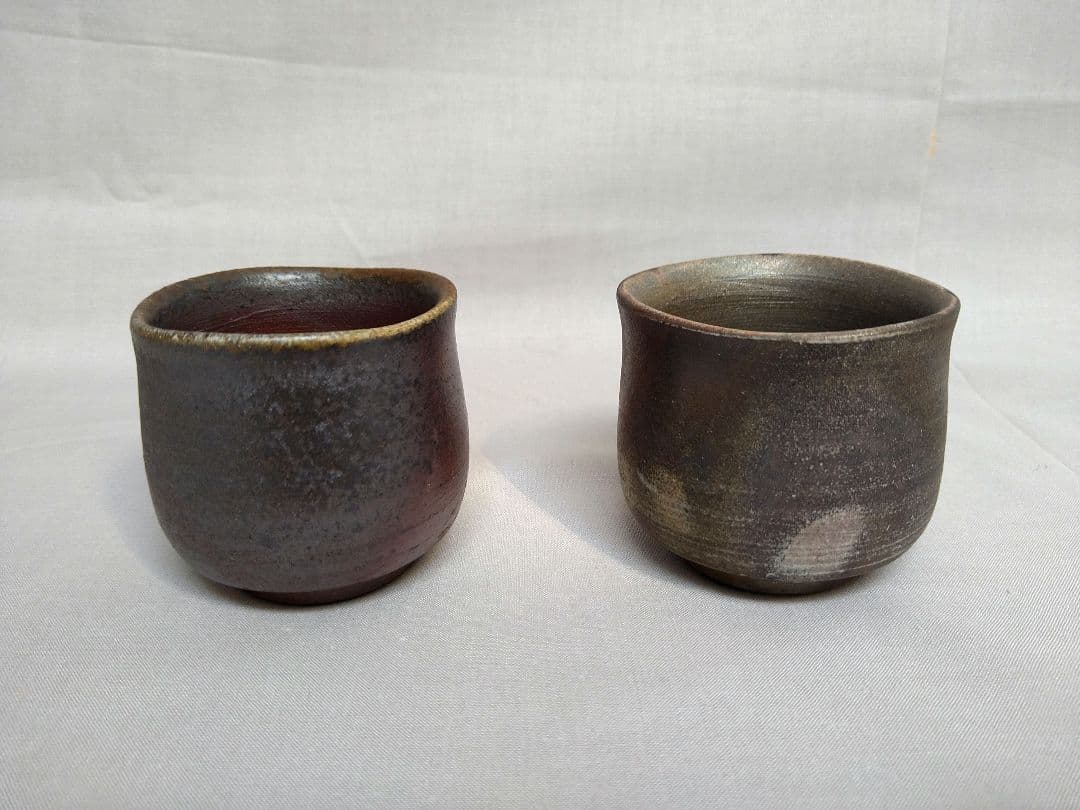 備前焼酒器 徳利とぐい呑セット 箱付き