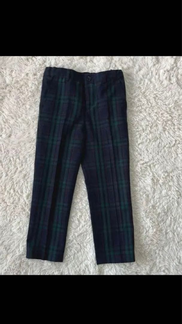 【まゆ】美品✨コムサイズム　120男の子フォーマルスーツ　4点卒園式入学式