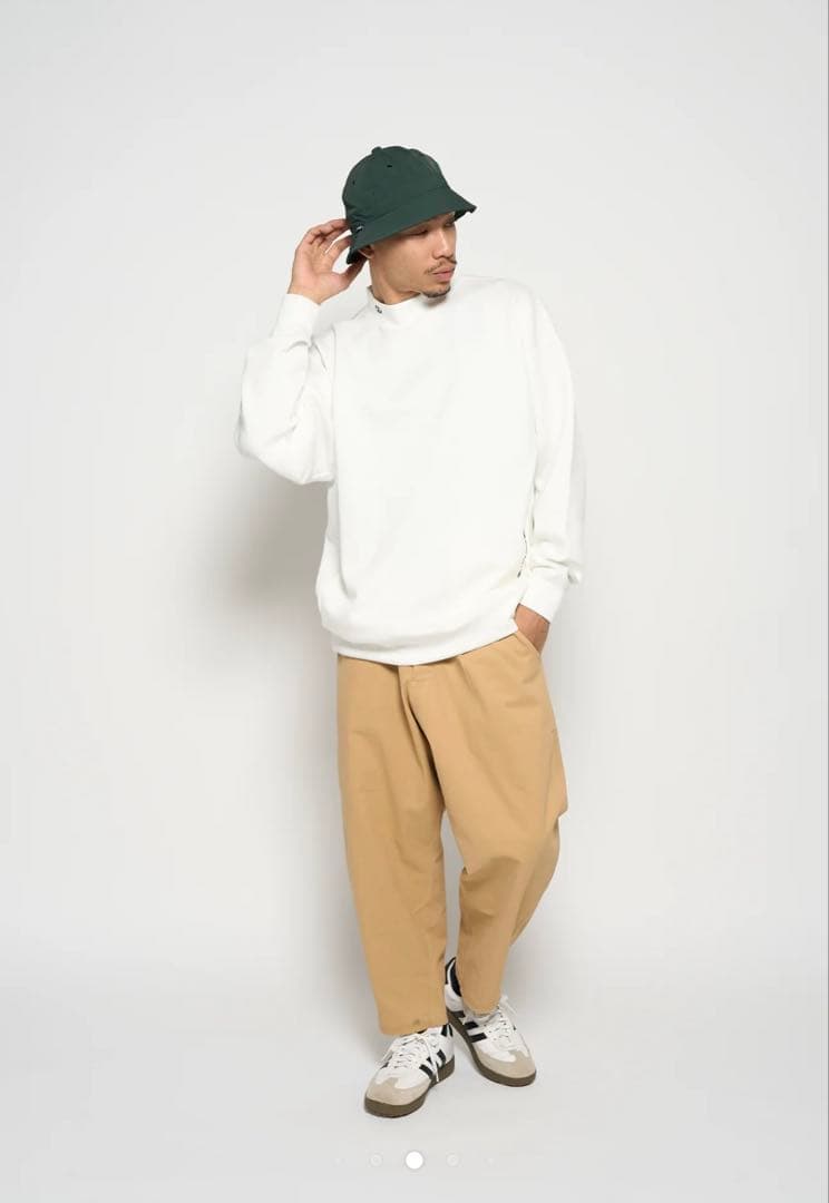 美品Local GOLF LCG ANKLE PANTS BEIGE M/L