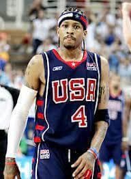 アレン・アイバーソン USAドリームリーム NBA IVERSON ユニフォーム