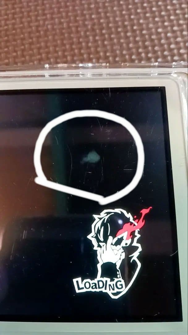 Nintendo Switch クリアカバー付き本体　ジャンク扱い