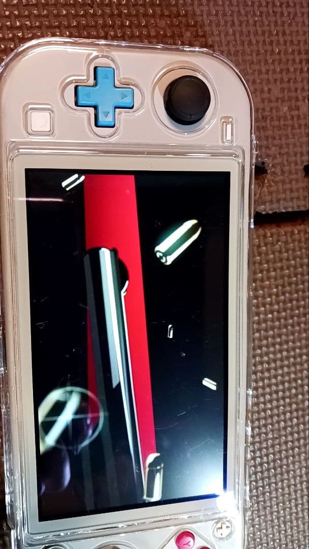 Nintendo Switch クリアカバー付き本体　ジャンク扱い