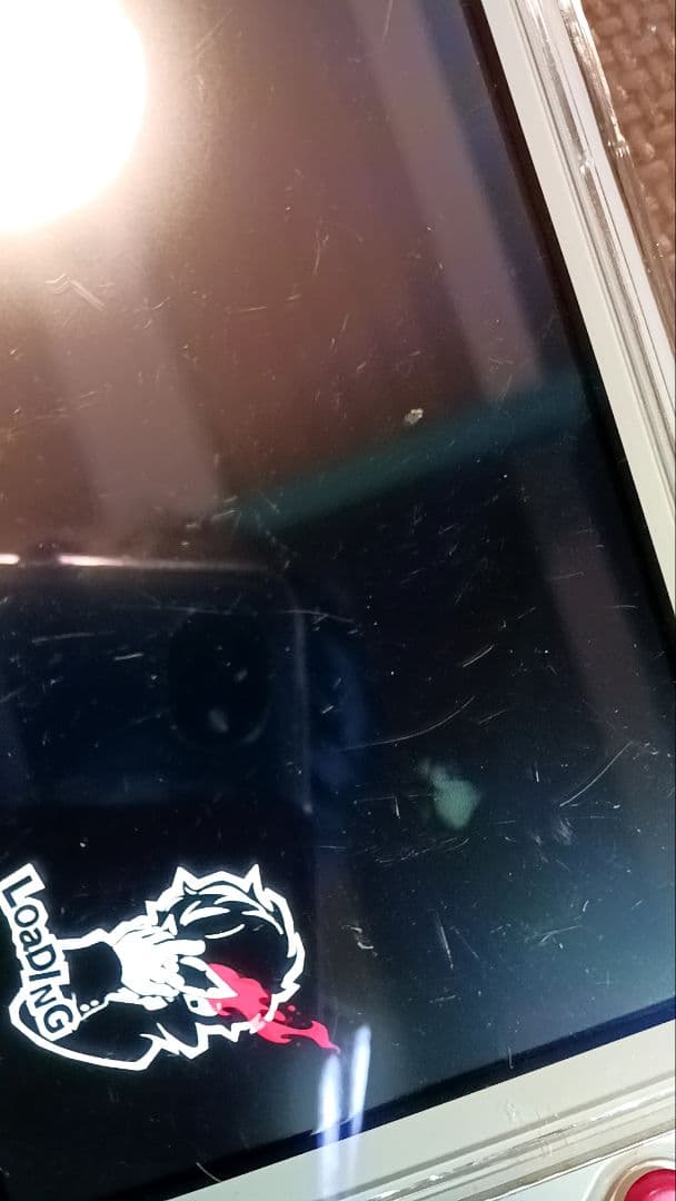 Nintendo Switch クリアカバー付き本体　ジャンク扱い