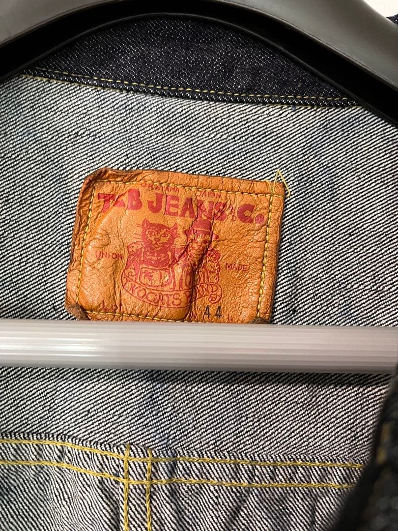 TCBジーンズ S40's Jacket 14oz 44 One Washed