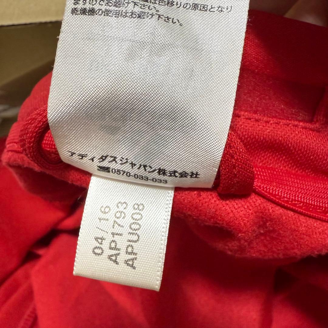 美品 adidas マンチェスターユナイテッド 選手着用 アンセムジャケット M