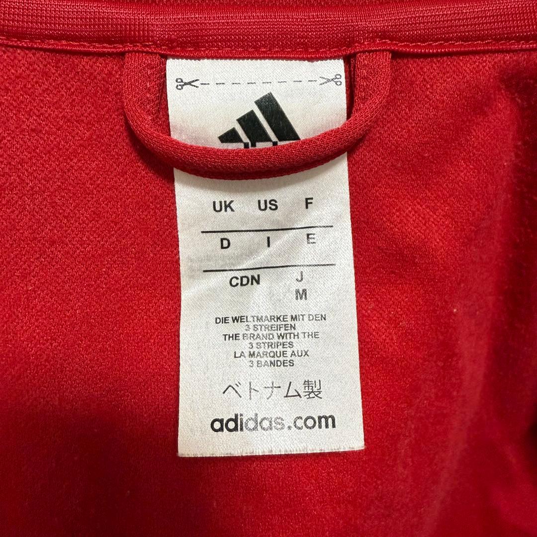 美品 adidas マンチェスターユナイテッド 選手着用 アンセムジャケット M