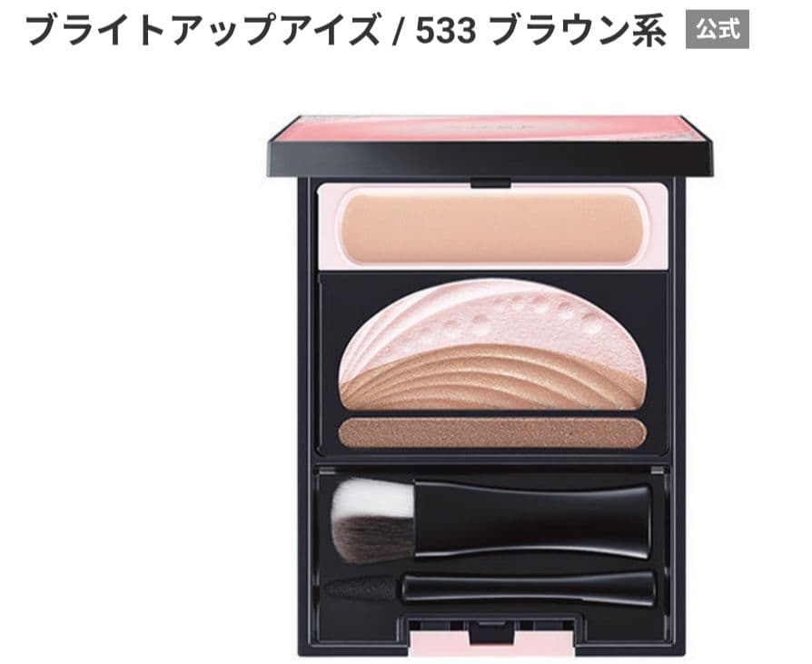 オーブ　ブライトアップアイズ 533 アイシャドウパレット　未使用　箱なし