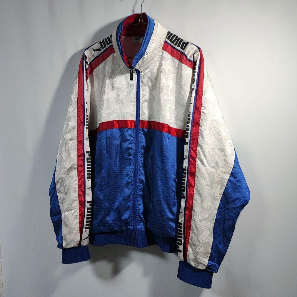 90s PUMA プーマ セットアップ ヒットユニオン ナイロンジャケット