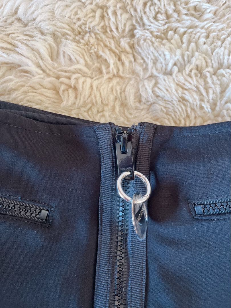 【未使用♡】DIESEL ジップアップコルセット付き　チェックシャツ　ワンピ