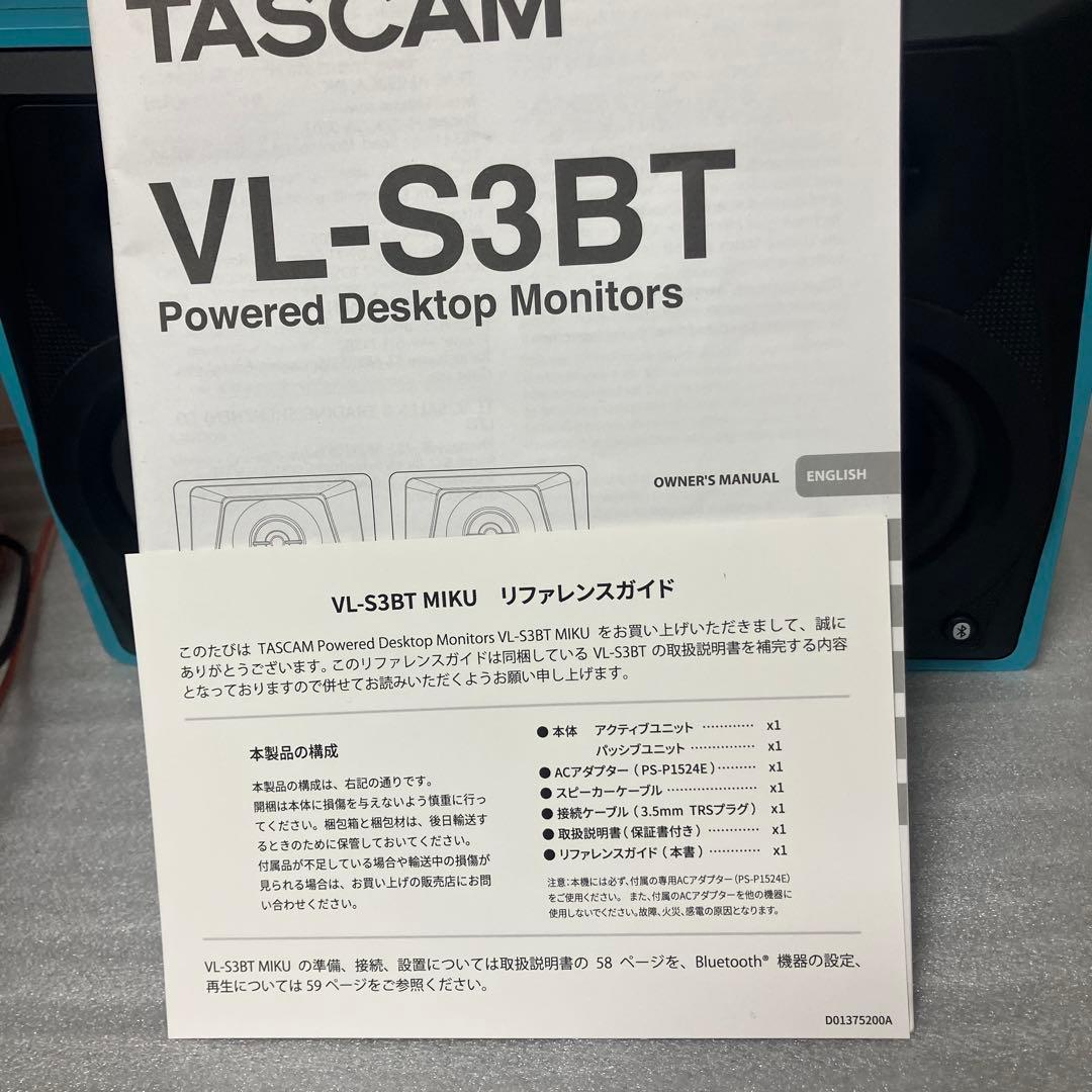 配信機器・PA機器・レコーディング機器 Tascam VL-S3BT MIKU