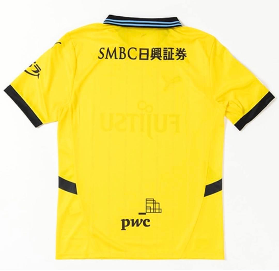 (新品タグ付き)川崎フロンターレ 25シーズンGKシャツイエロー