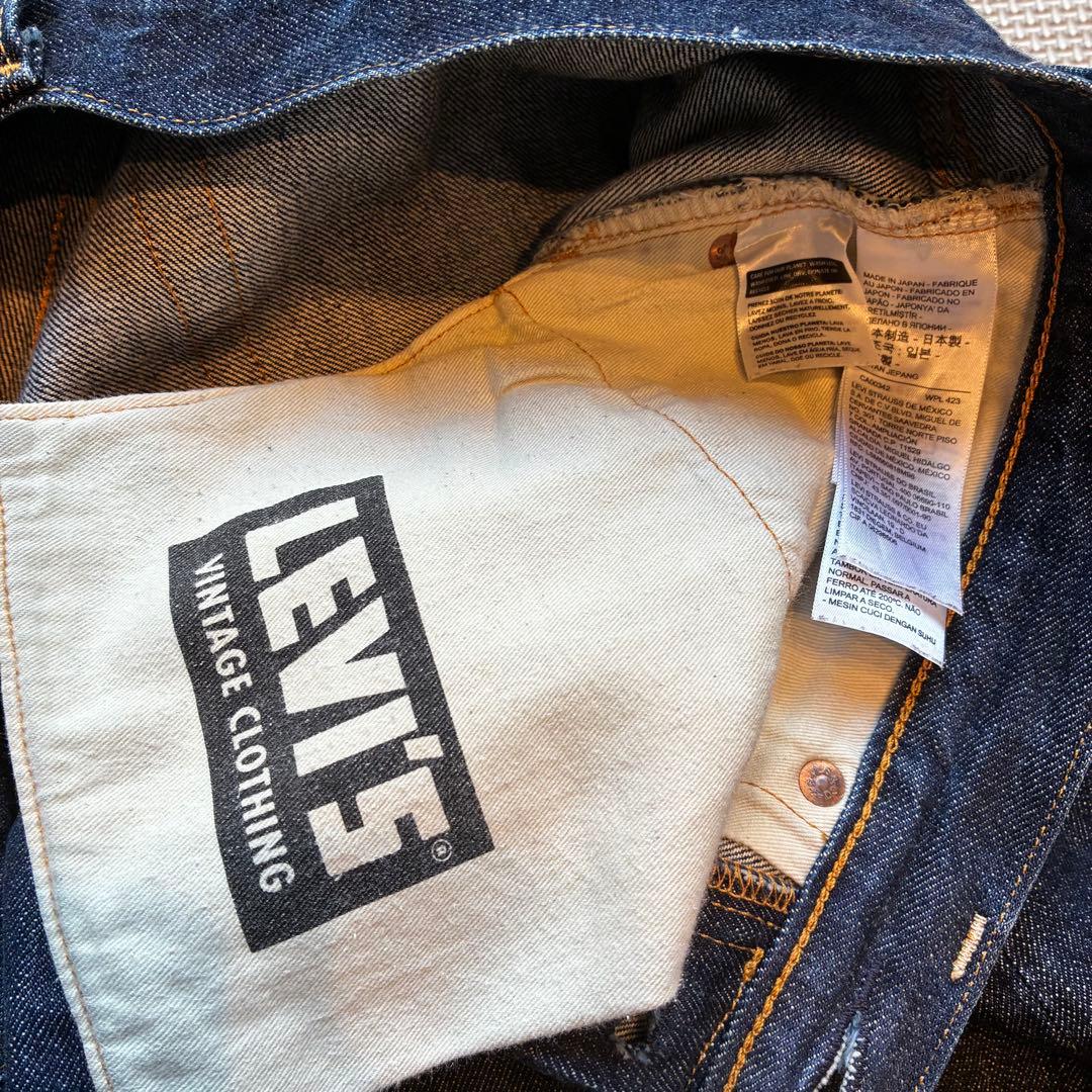 日本製 リーバイス 501XX 1947年モデル W34 47モデル LVC L