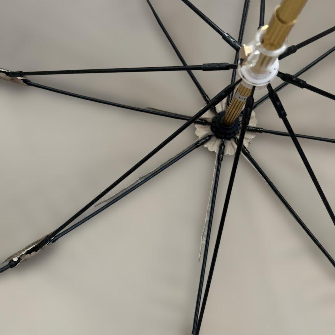 CELINE ベージュ レース模様 日傘未使用品
