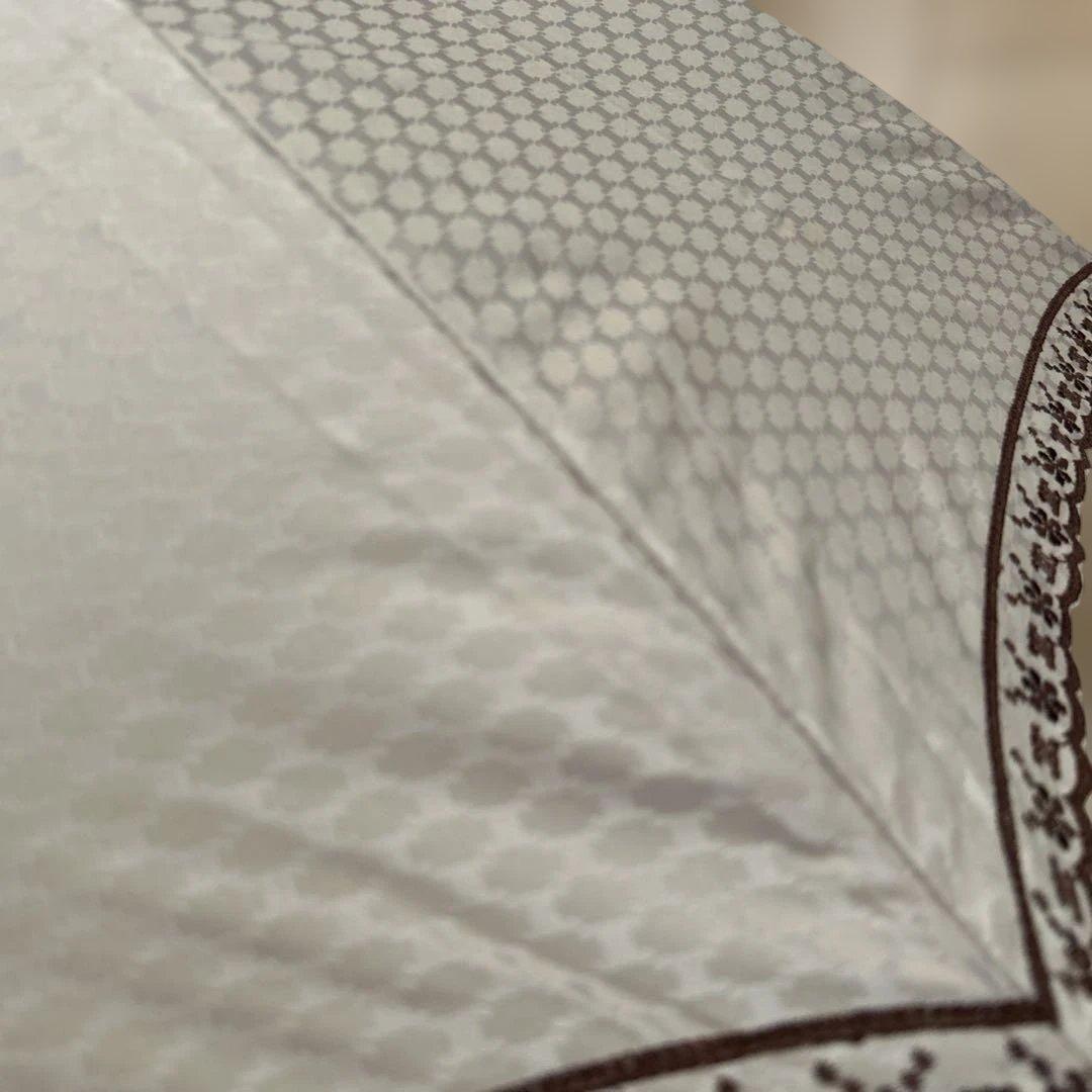 CELINE ベージュ レース模様 日傘未使用品