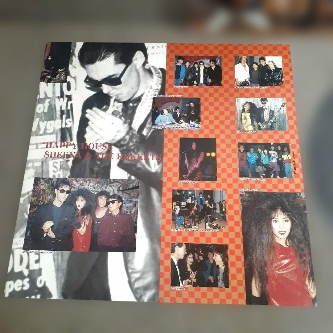 HAPPY HOUSE / シーナ＆ザ・ロケッツ サンプルLP盤