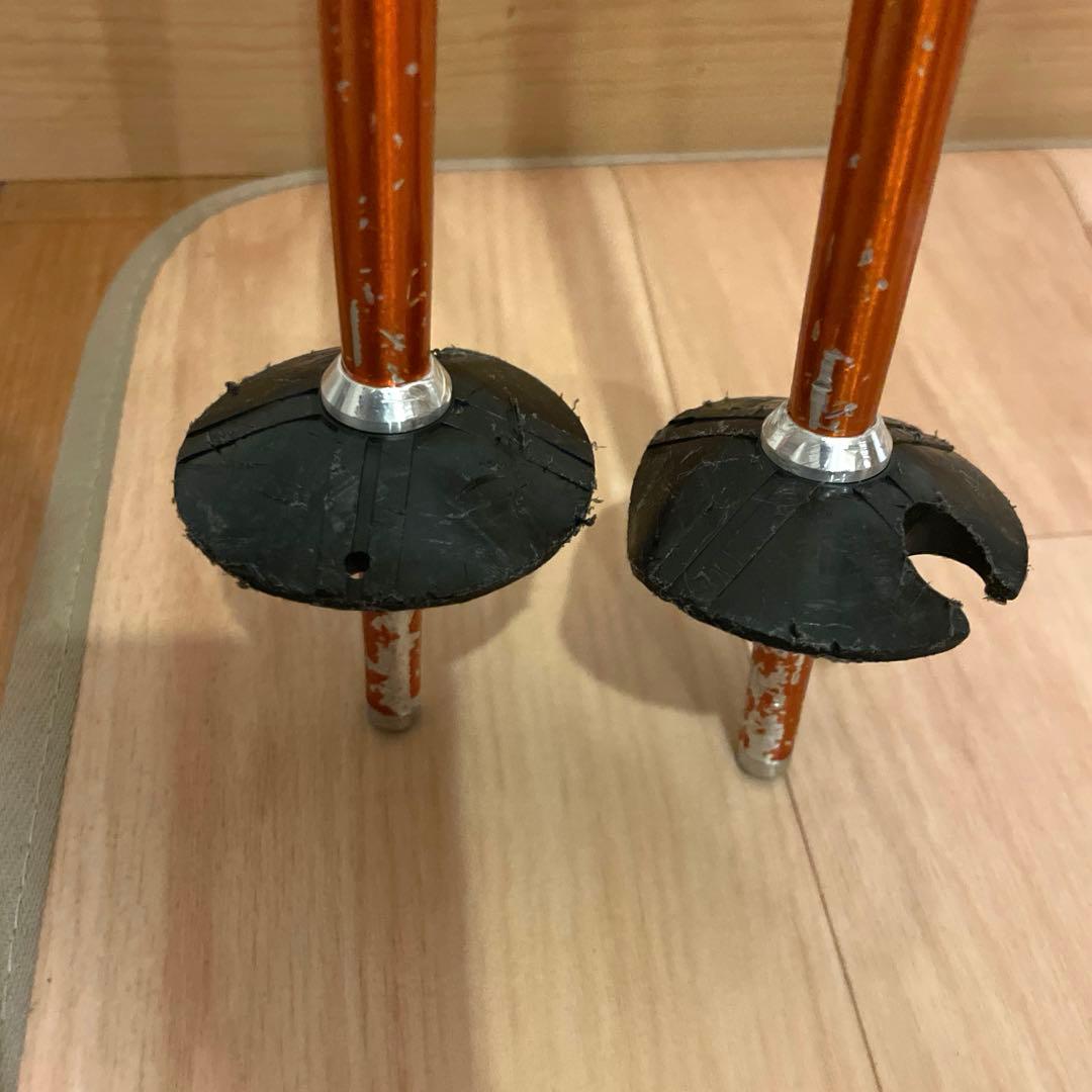 ROSSIGNOL スキー板(ビンディング付き)＆ストック　130㎝