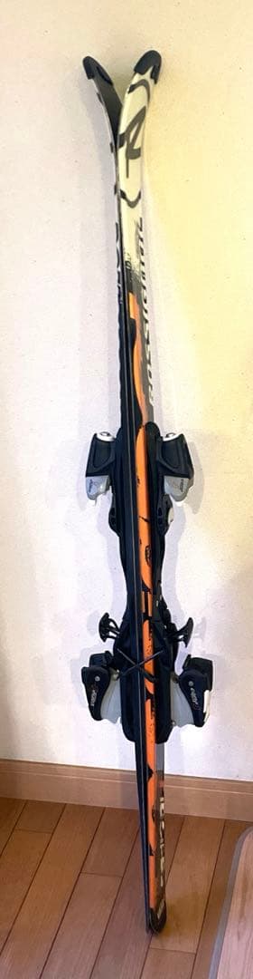 ROSSIGNOL スキー板(ビンディング付き)＆ストック　130㎝