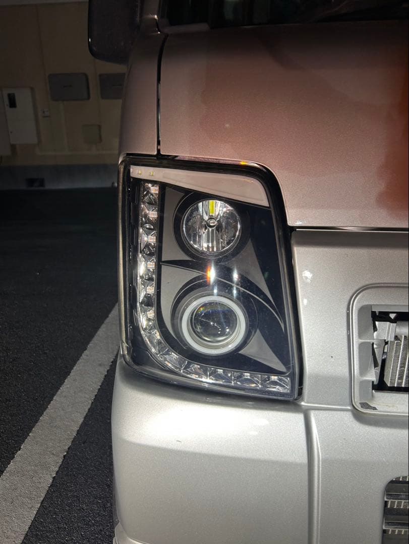 3D LEDライトバーヘッドライトユニット