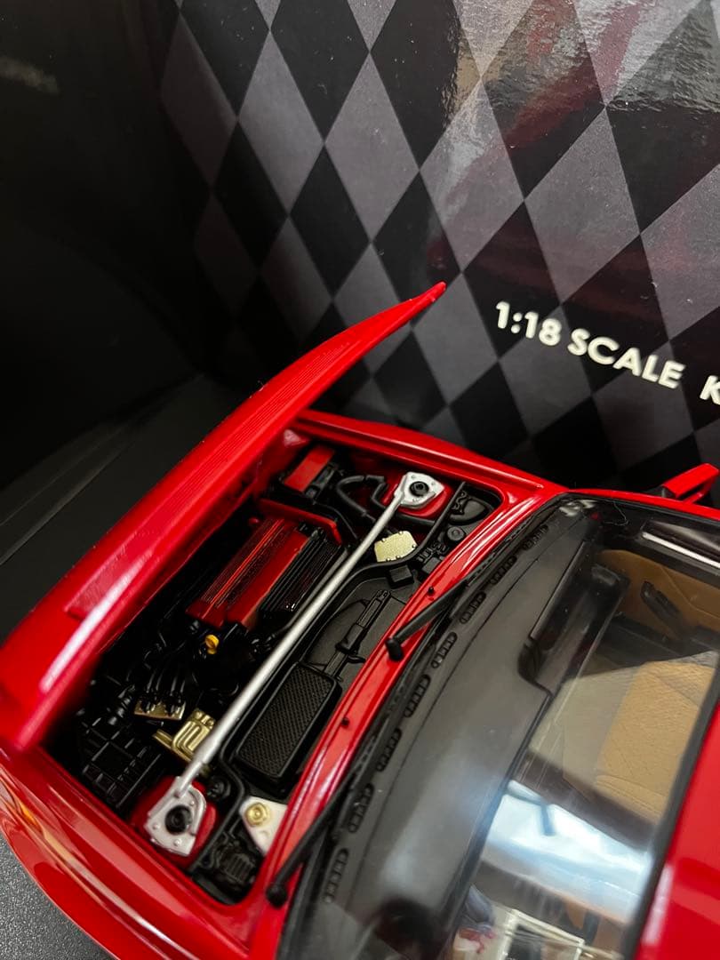 開封、未展示品　ランチアデルタ　エボ2 京商　1/18