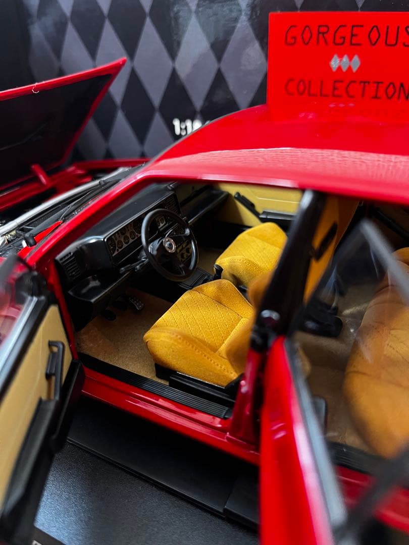 開封、未展示品　ランチアデルタ　エボ2 京商　1/18