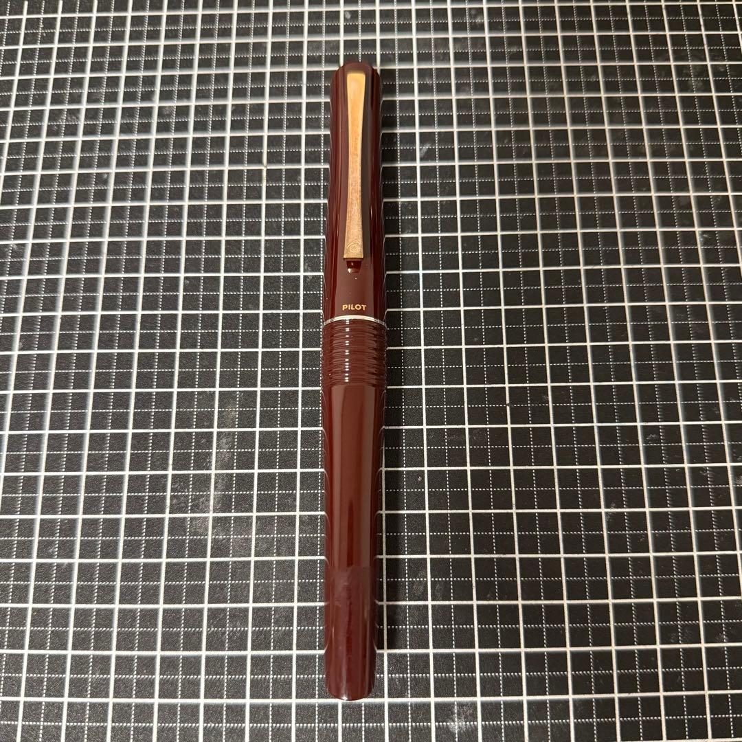 パイロット 万年筆 バンブー ディープレッド B