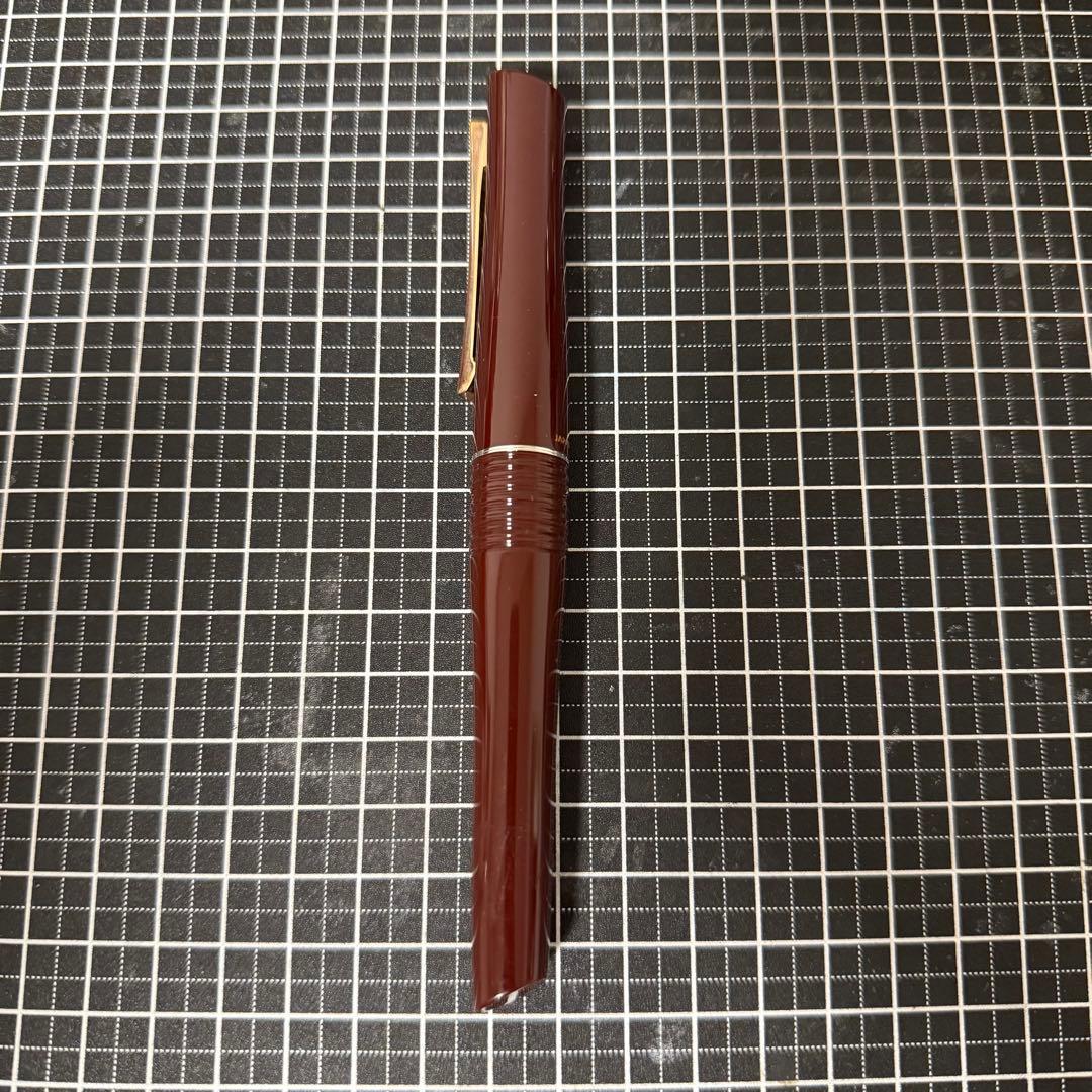 パイロット 万年筆 バンブー ディープレッド B