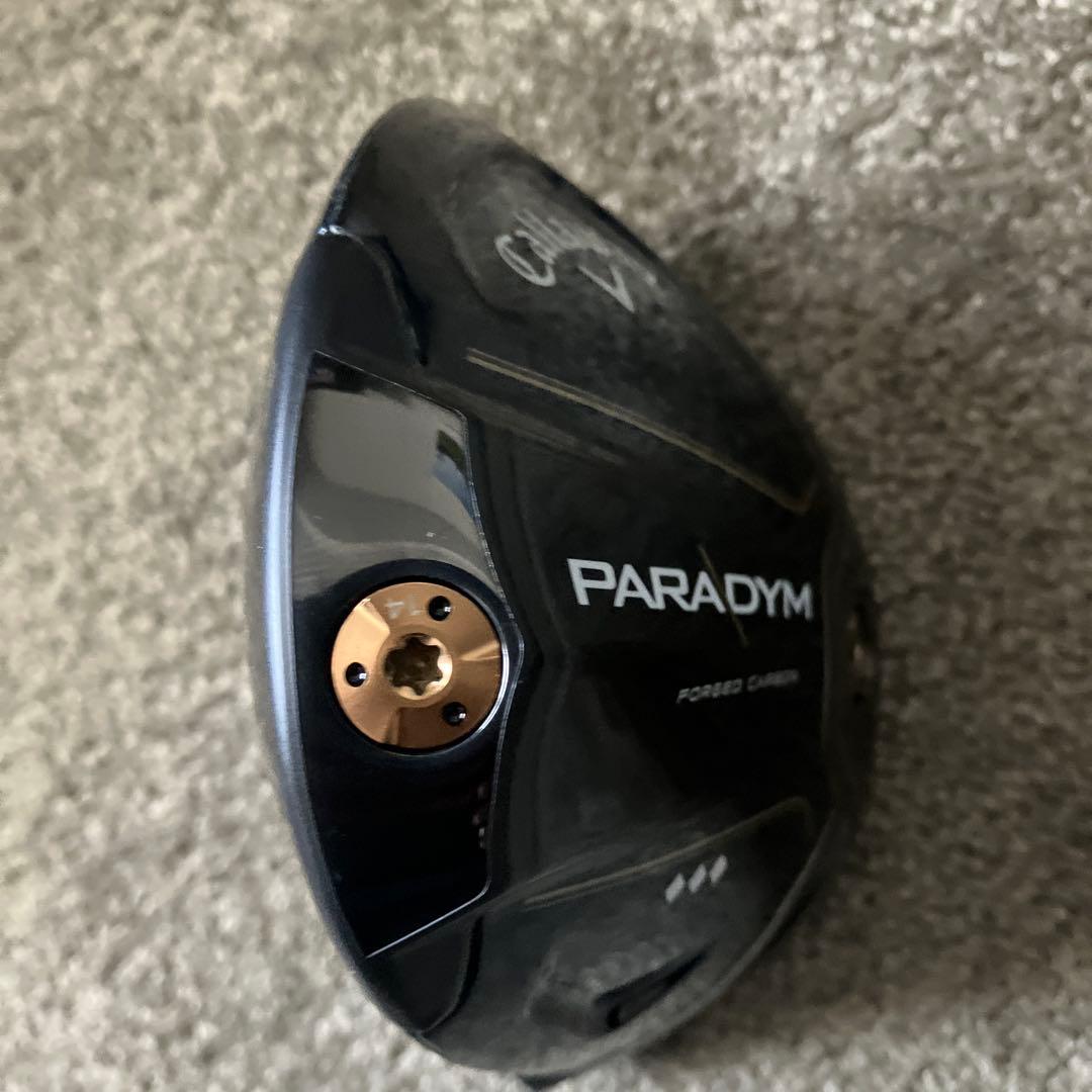 本日限定価格極美品PARADYMトリプルダイヤドライバー9.0°ラウンド未使用